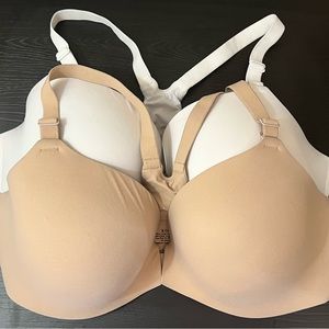 TWO Soma Enbliss Front Close Racerback Bras 38DD (38E)